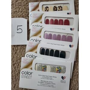 Color Street nail strip bundle #5